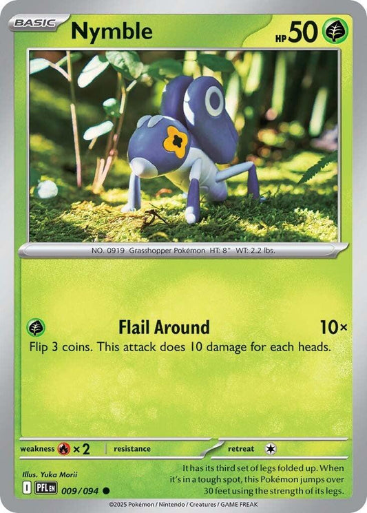 Nymble #9 Pokemon Phantasmal Flames