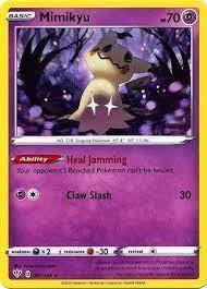 Mimikyu [Cosmos Holo] #81 Pokemon Darkness Ablaze