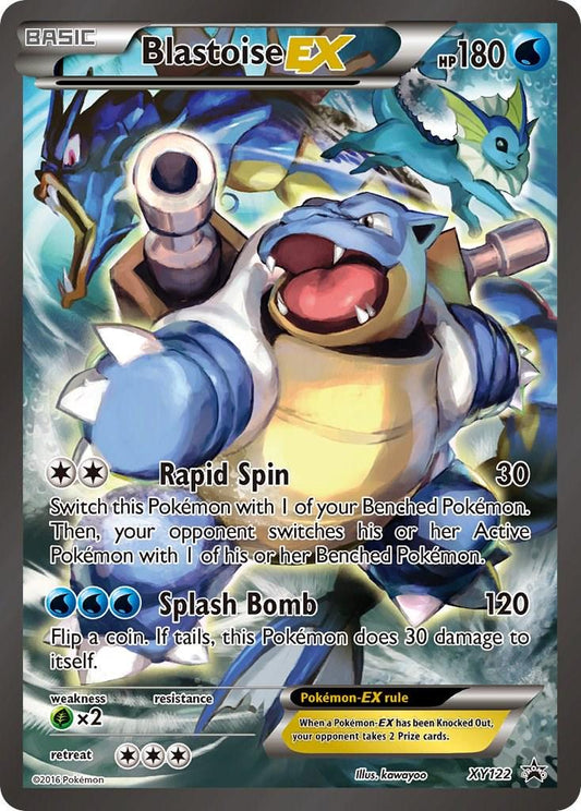 Blastoise EX #XY122 Pokemon Promo (PLAYED CONDITION)