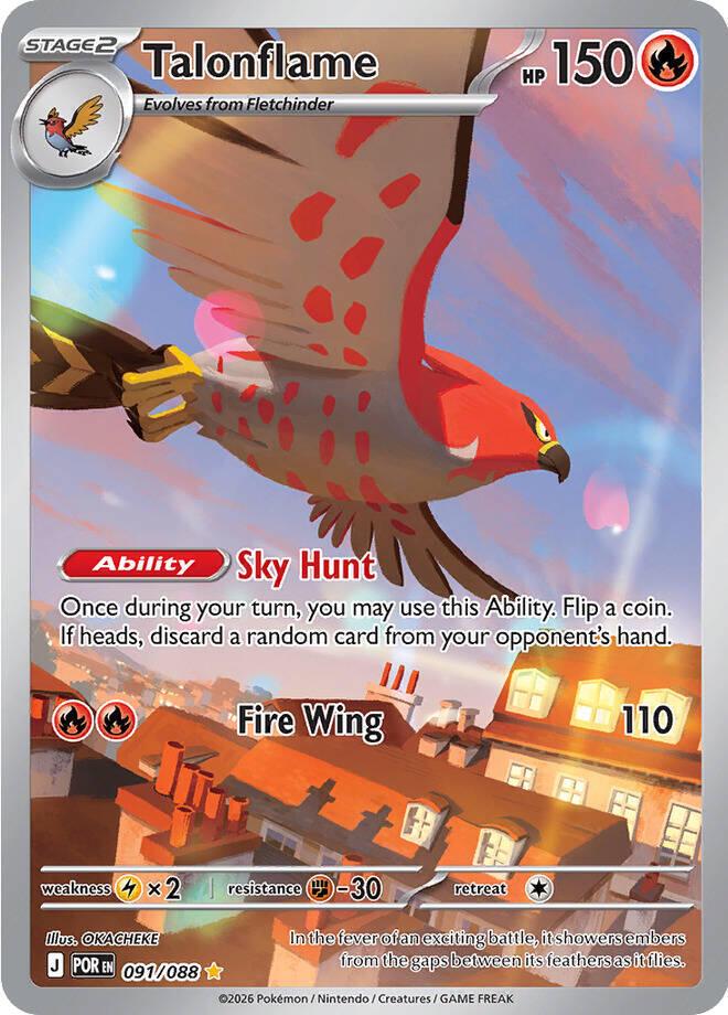 Talonflame #91 Pokemon Perfect Order