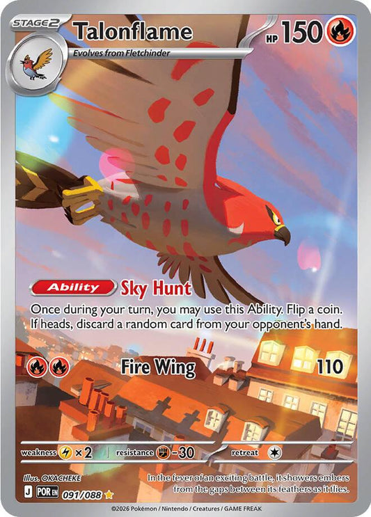 Talonflame #91 Pokemon Perfect Order