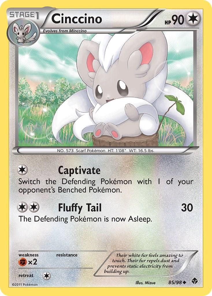 Cinccino #85 Pokemon Emerging Powers