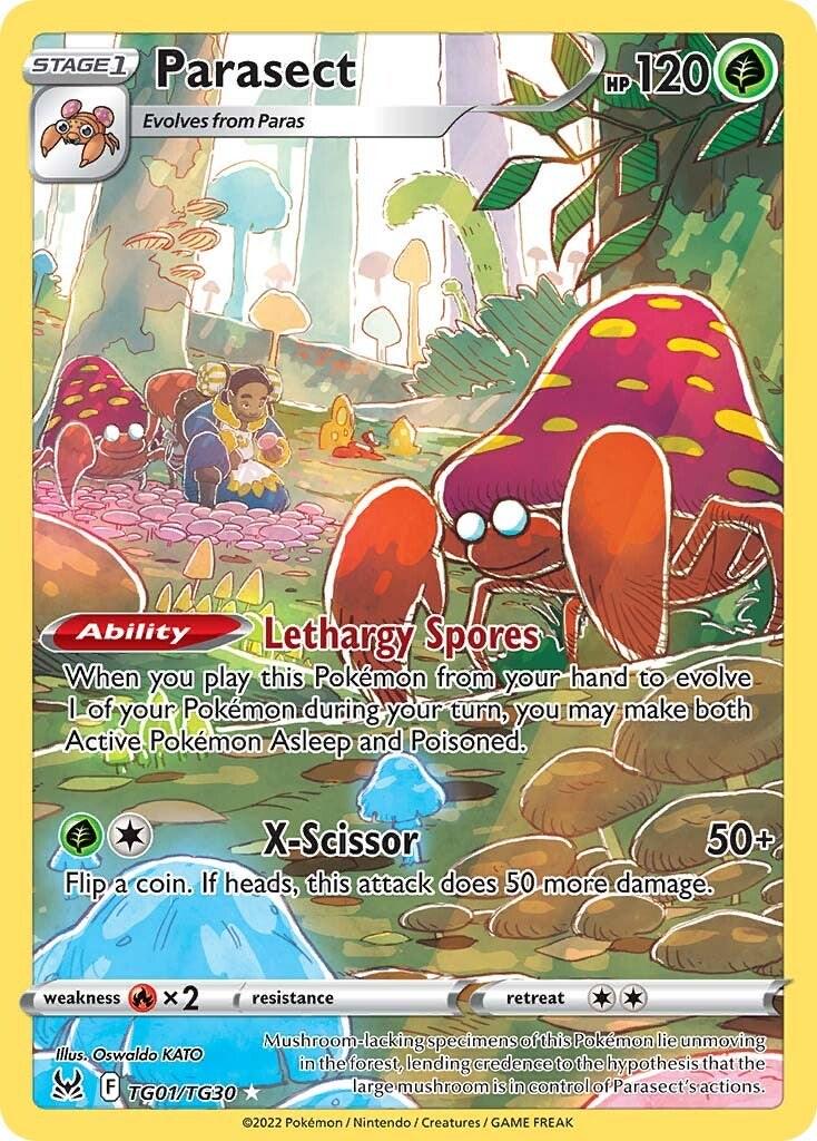 Parasect #TG01 Pokemon Lost Origin