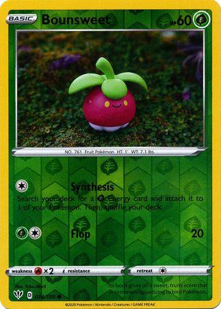 Bounsweet [Reverse Holo] #14 Pokemon Darkness Ablaze Yuka Morii