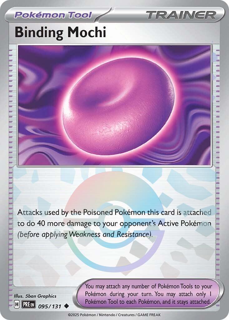 Binding Mochi [Poke Ball] #95 Pokemon Prismatic Evolutions