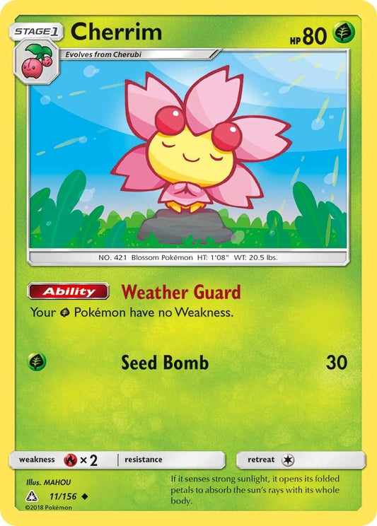 Cherrim #11 Pokemon Ultra Prism (Lightly Played)