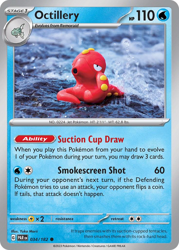 Octillery #34 Pokemon Paradox Rift Yuka Morii