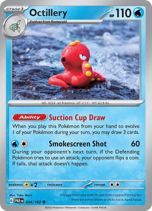 Octillery #34 Pokemon Paradox Rift Yuka Morii