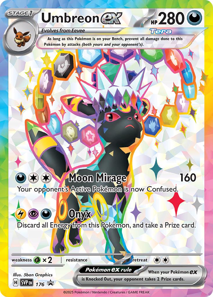Umbreon Ex #176 Pokemon Promo