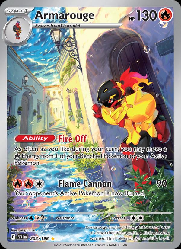 Armarouge #203 Pokemon Scarlet & Violet