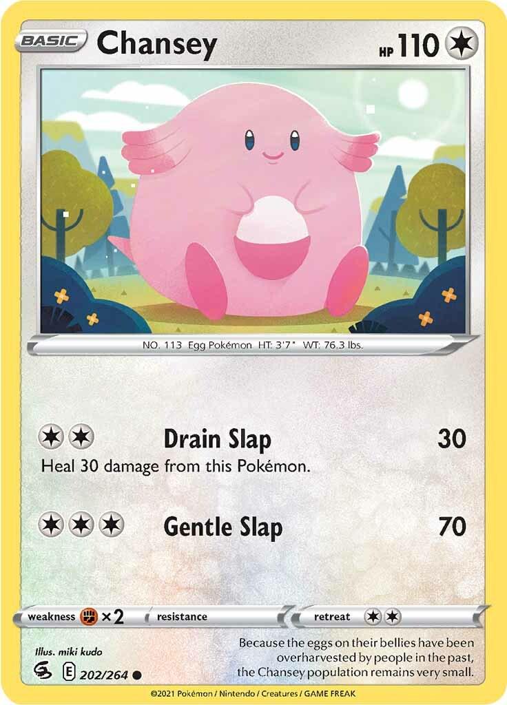 Chansey #202 Pokemon Fusion Strike