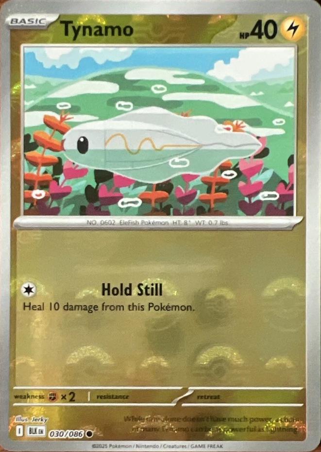 Tynamo [Poke Ball] #30 Pokemon Black Bolt