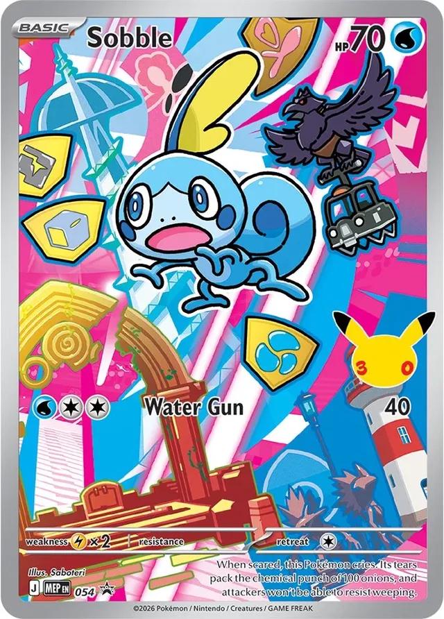 Sobble #54 Pokemon Promo