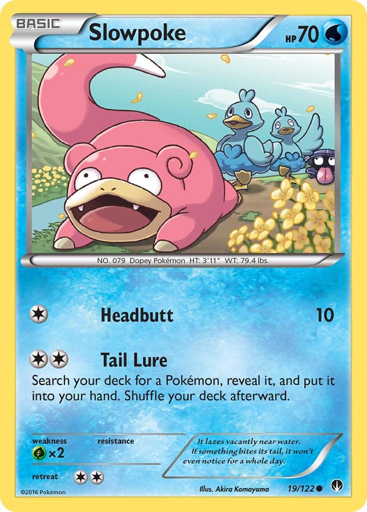 Slowpoke #19 Pokemon BREAKpoint