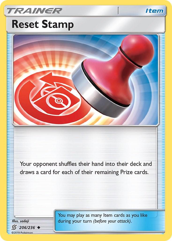 Reset Stamp #206 Pokemon Unified Minds