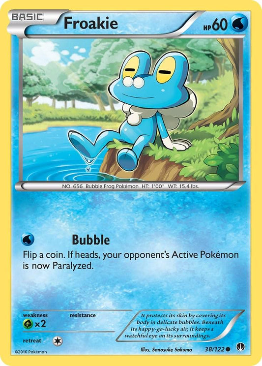Froakie #38 Pokemon BREAKpoint (Lightly Played)