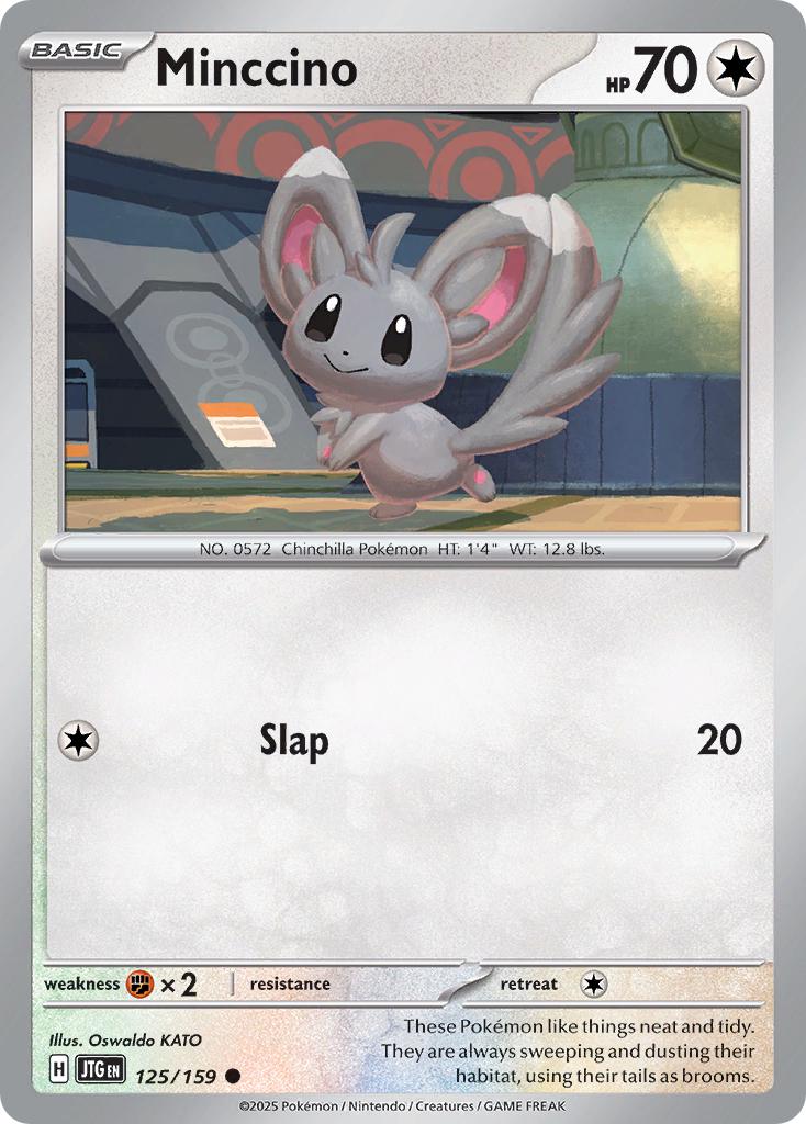 Minccino #125 Pokemon Journey Together