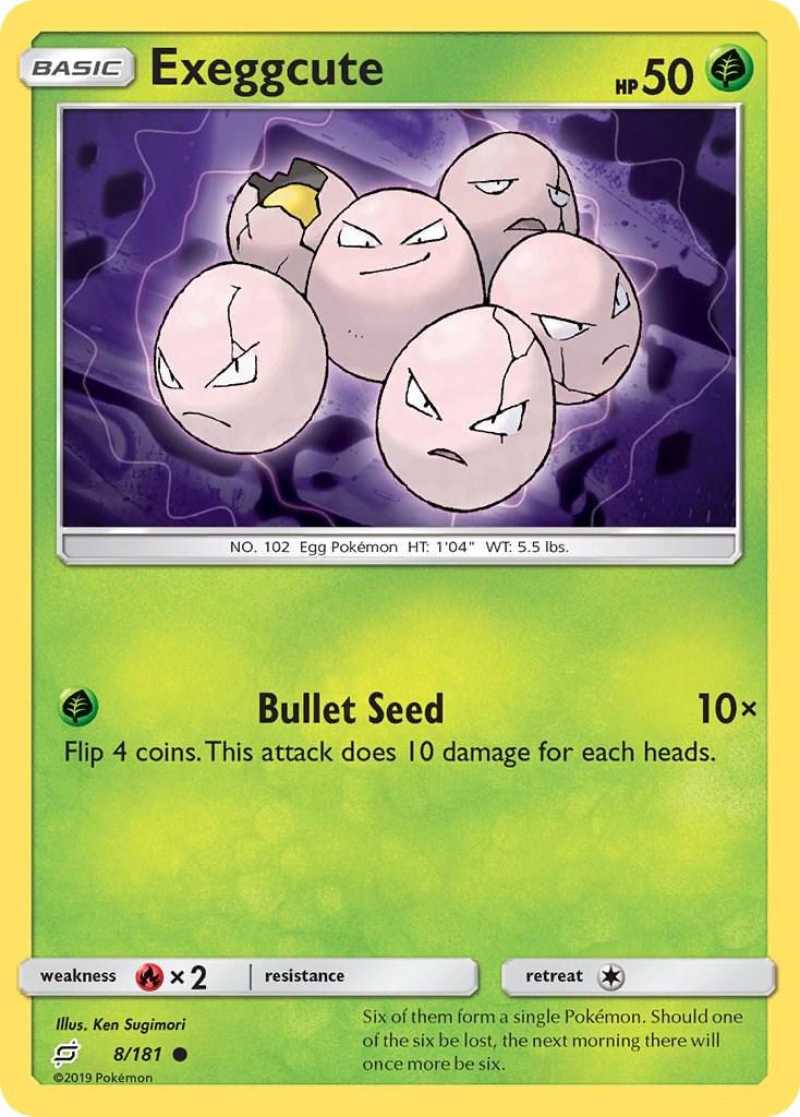 Exeggcute #8 Pokemon Team Up