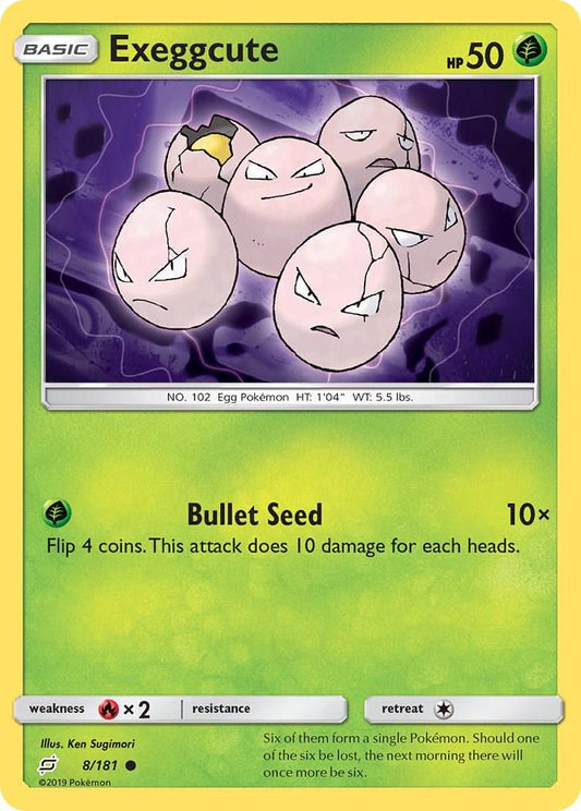 Exeggcute #8 Pokemon Team Up