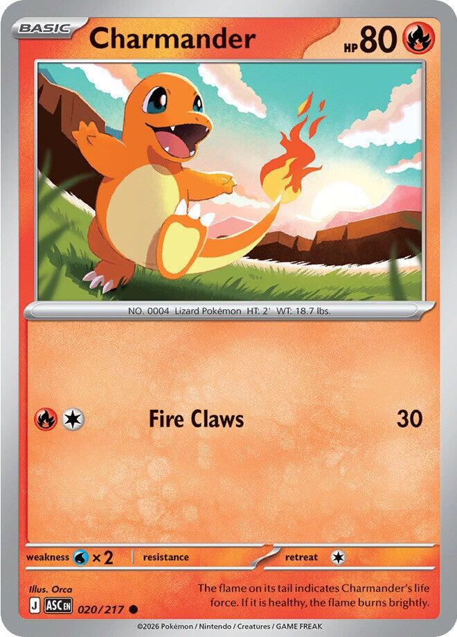 Charmander #20 COSMO PROMO Pokemon Ascended Heroes