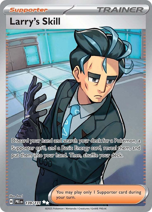 Larry's Skill #139 Pokemon Prismatic Evolutions