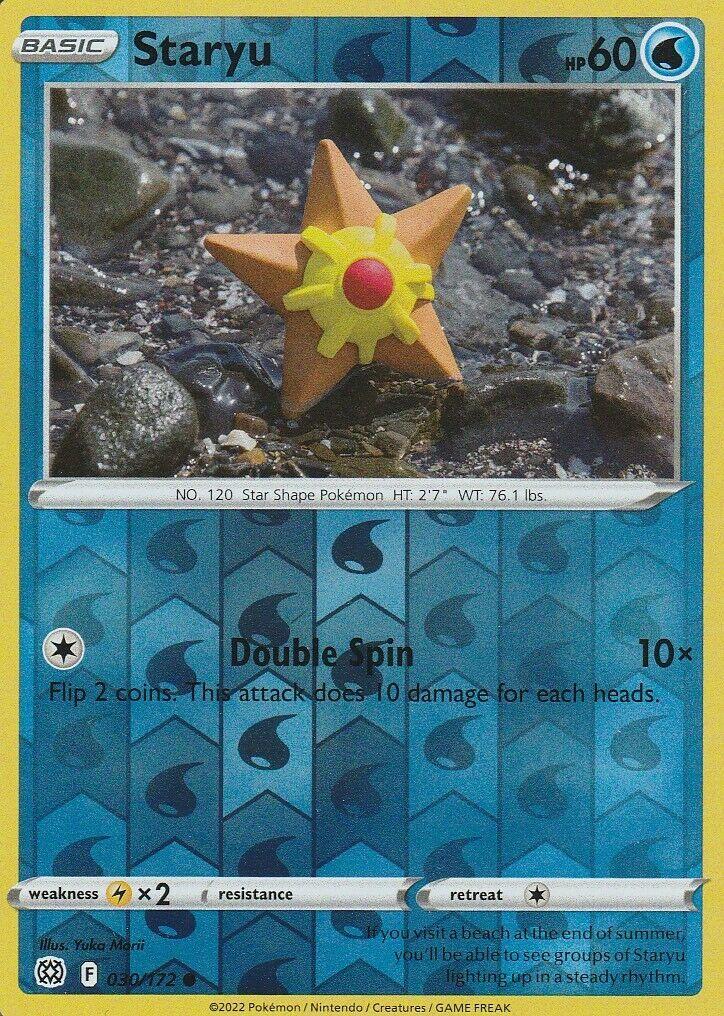 Staryu [Reverse Holo] #30 Pokemon Brilliant Stars Yuka Morii