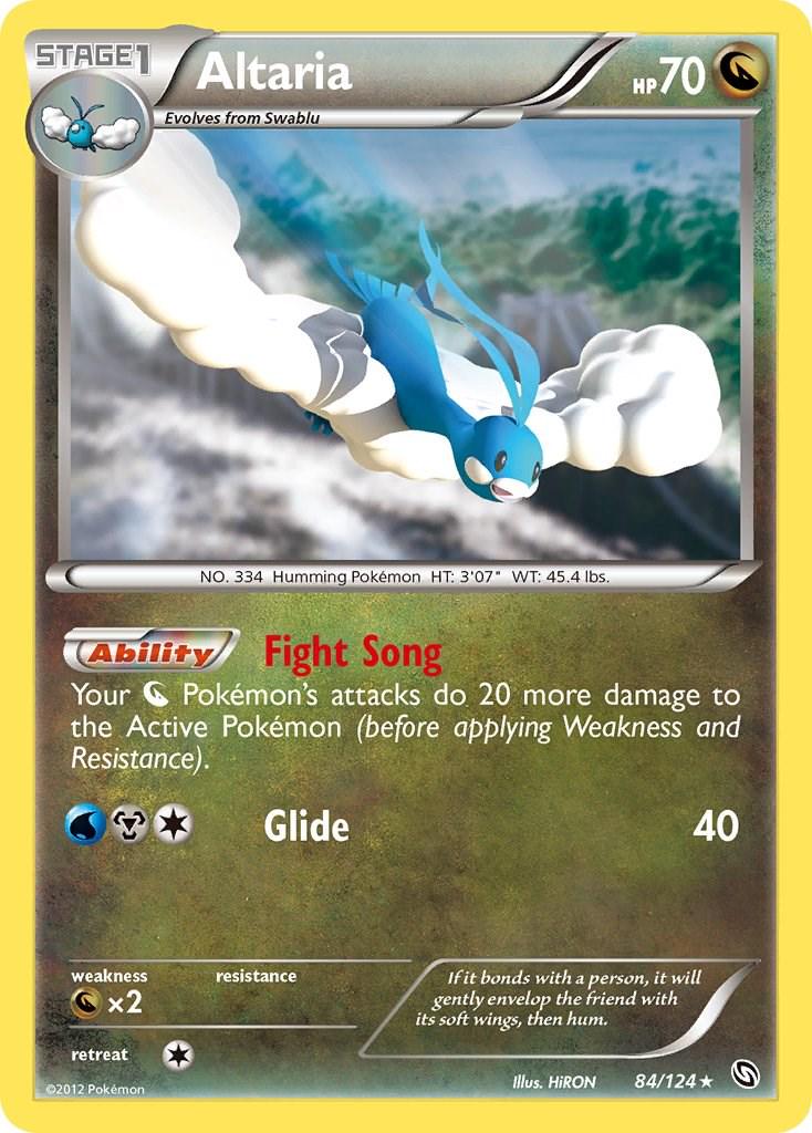 Altaria #84 Pokemon Dragons Exalted
