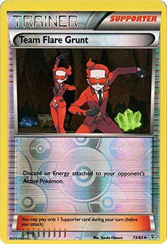 Team Flare Grunt [Reverse Holo] #73 Pokemon Generations