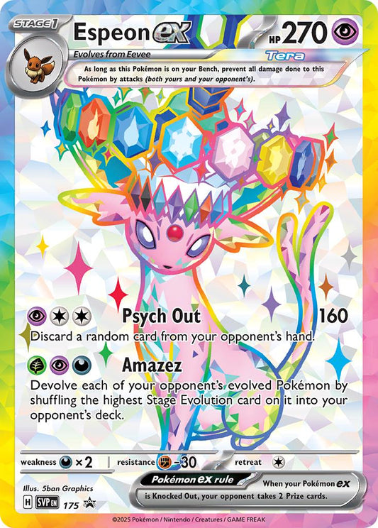 Espeon Ex #175 Pokemon Promo