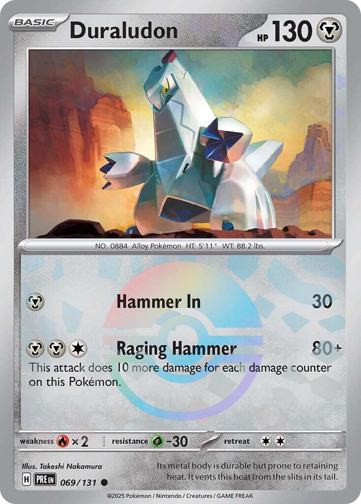 Duraludon [Poke Ball] #69 Pokemon Prismatic Evolutions