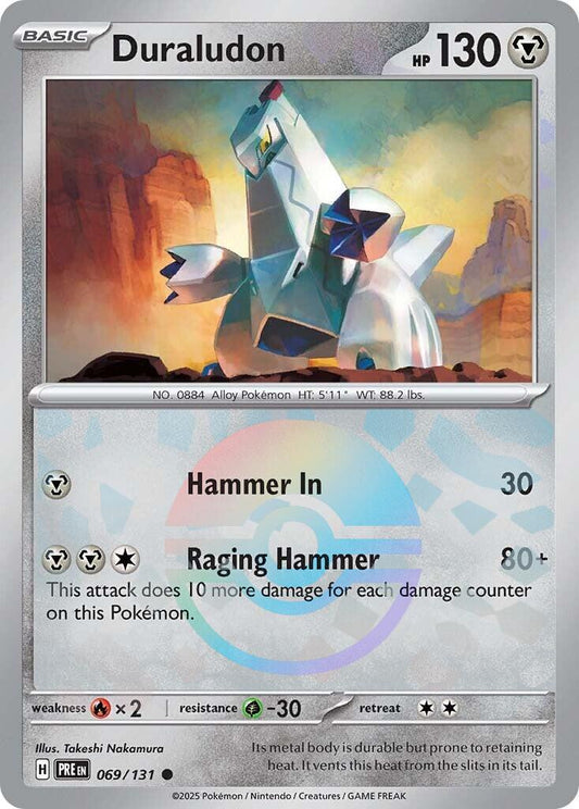 Duraludon [Poke Ball] #69 Pokemon Prismatic Evolutions