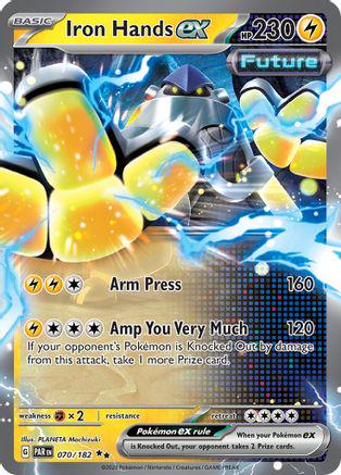 Iron Hands ex [Holo] #70 Pokemon Paradox Rift