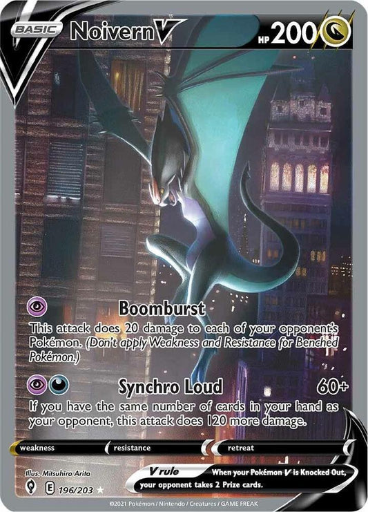 Noivern V #196 Pokemon Evolving Skies