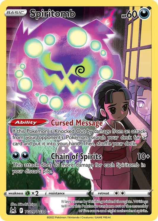 Spiritomb #TG09 Pokemon Lost Origin