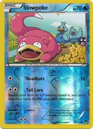 Slowpoke [Reverse Holo] #19 Pokemon BREAKpoint