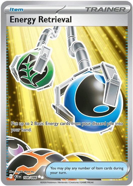Energy Retrieval #108 Pokemon Chaos Rising