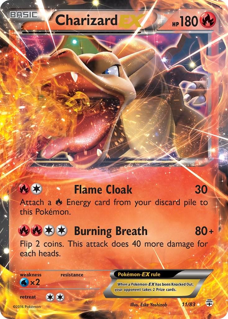 Charizard EX #11 Pokemon Generations