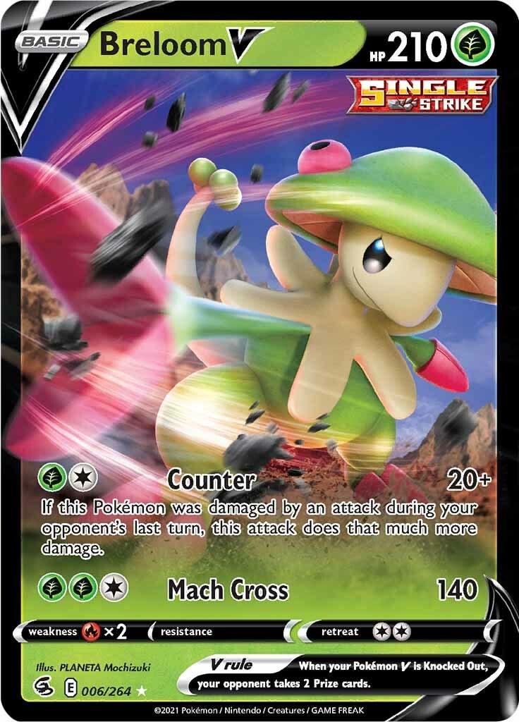 Breloom V #6 Pokemon Fusion Strike