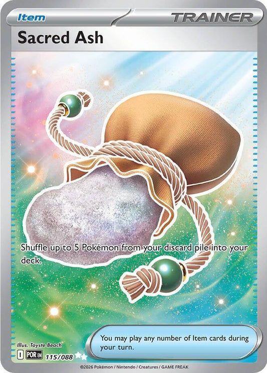 Sacred Ash #115 Pokemon Perfect Order