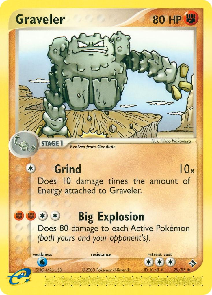Graveler #29 Pokemon Dragon