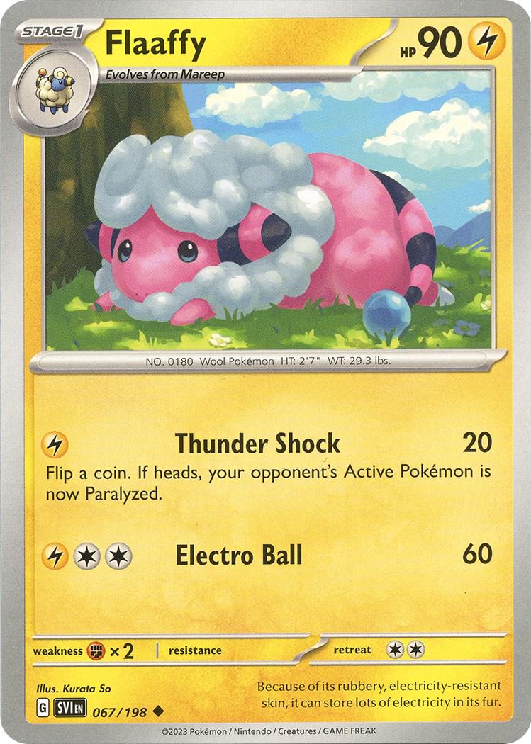 Flaaffy #67 Pokemon Scarlet & Violet