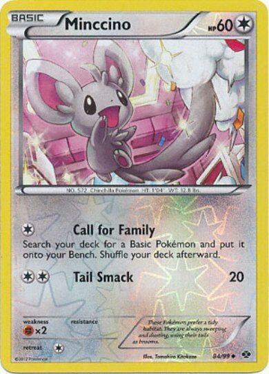 Minccino [Reverse Holo] #84 Pokemon Next Destinies