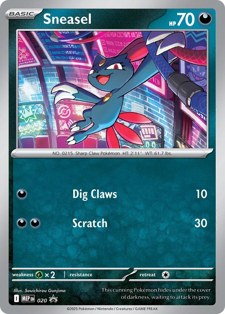 Sneasel #20 Pokemon Promo