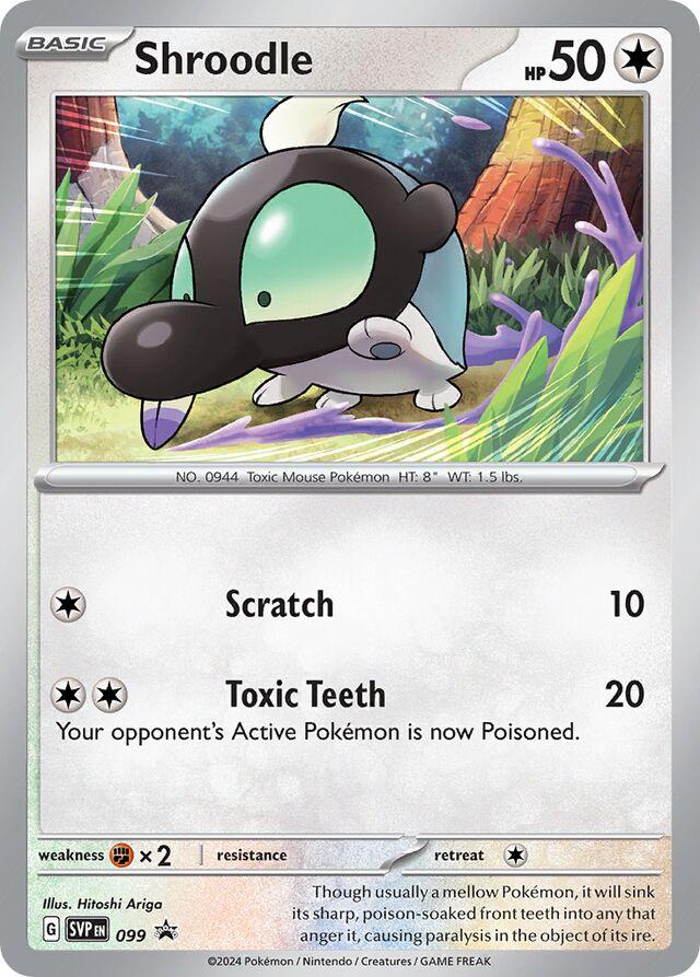 Shroodle #99 Pokemon Promo