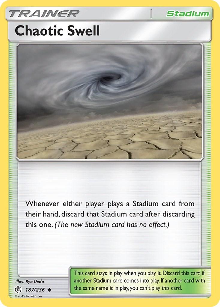 Chaotic Swell #187 Pokemon Cosmic Eclipse