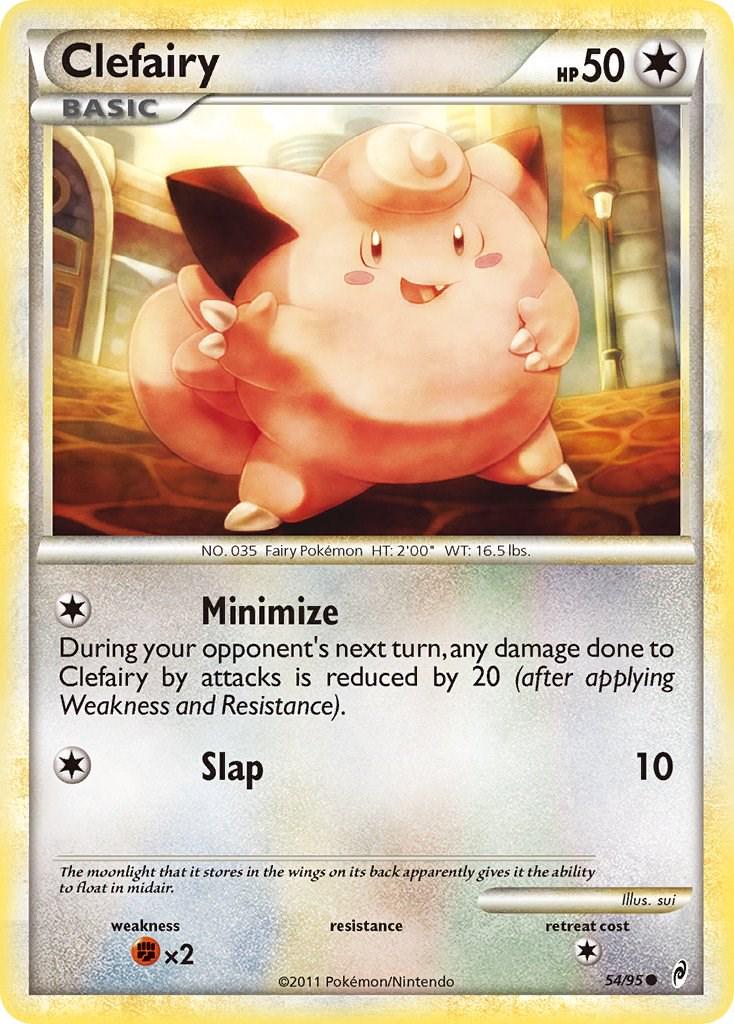 Clefairy #54 Pokemon Call of Legends