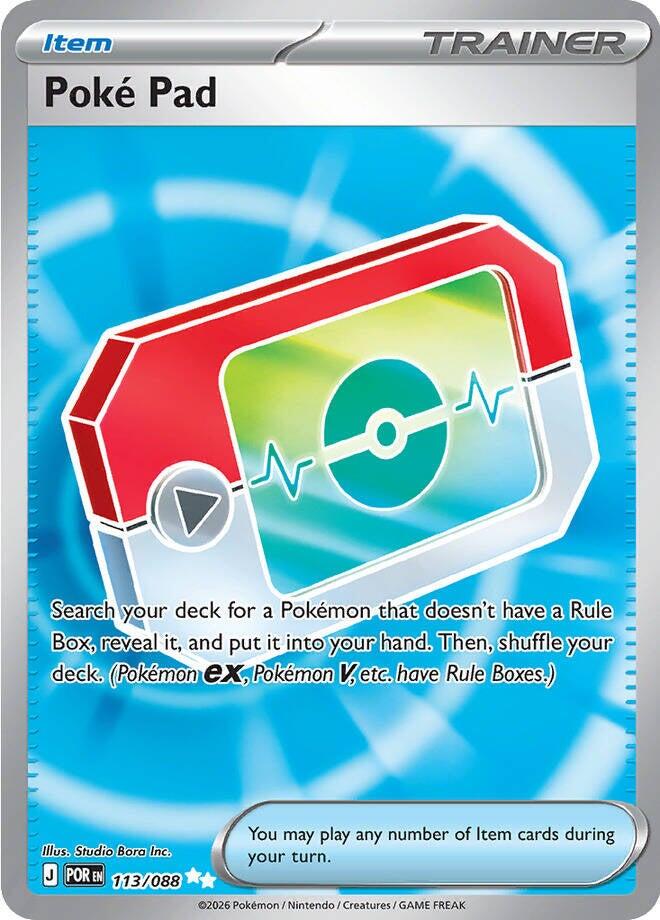 Poke Pad #113 Pokemon Perfect Order