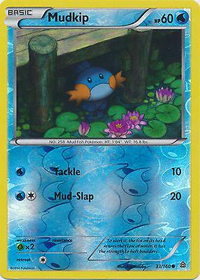 Mudkip [Reverse Holo] #33 Pokemon Primal Clash PLAYED CONDITION