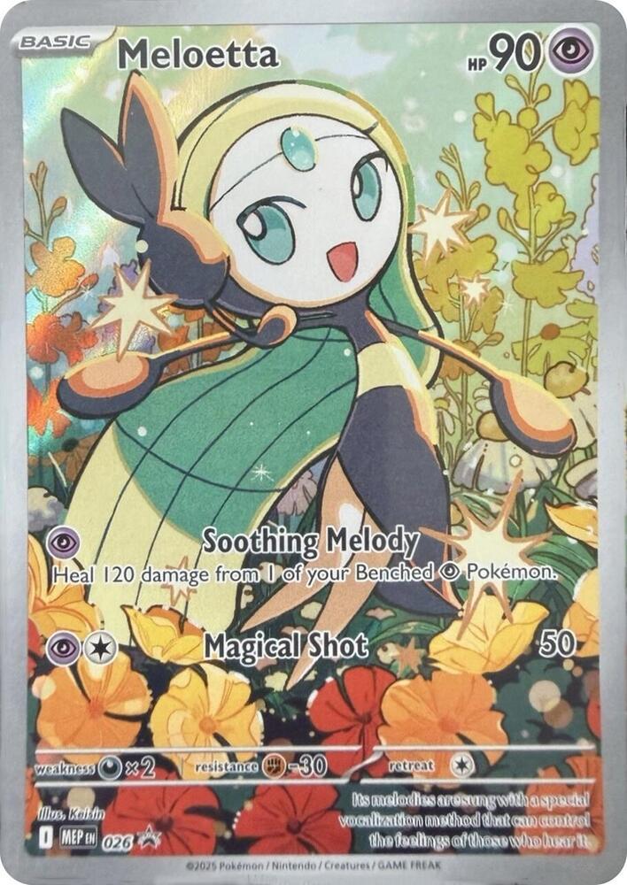 Meloetta #26 Pokemon Promo