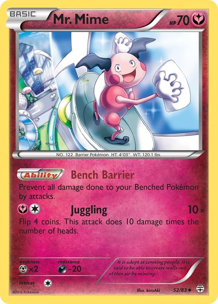 Mr. Mime #52 Pokemon Generations